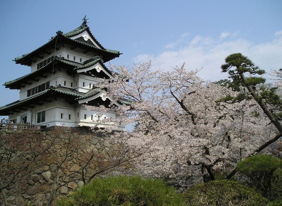 弘前城下町の街歩き