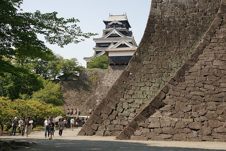 熊本城・城彩苑の街歩き