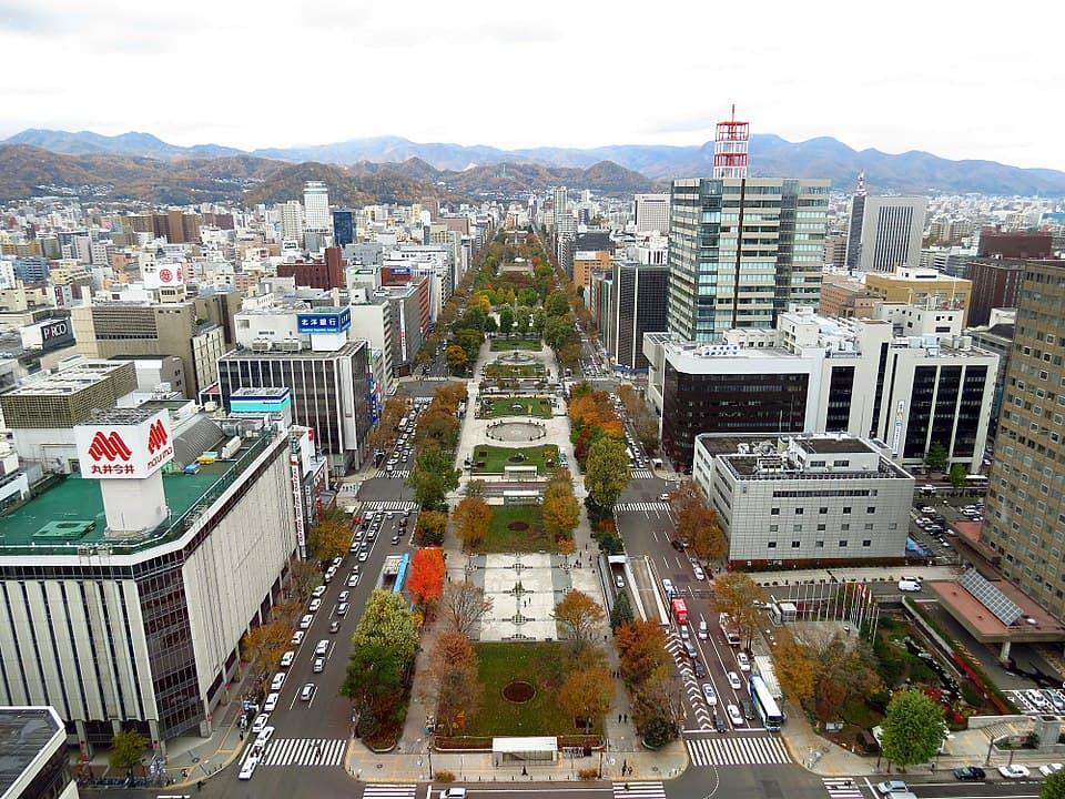 札幌大通・狸小路の街歩き