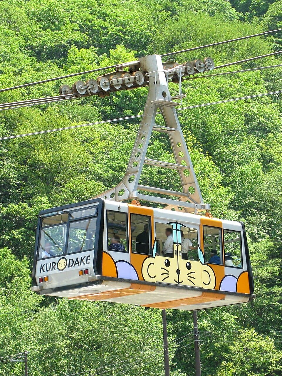層雲峡温泉の街歩き