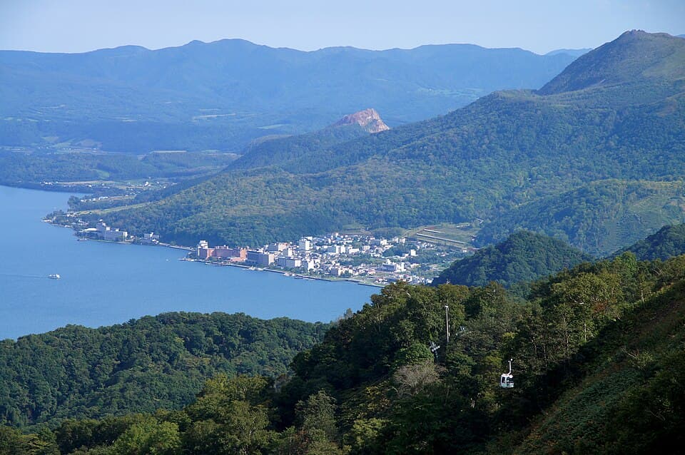 洞爺湖温泉の街歩き