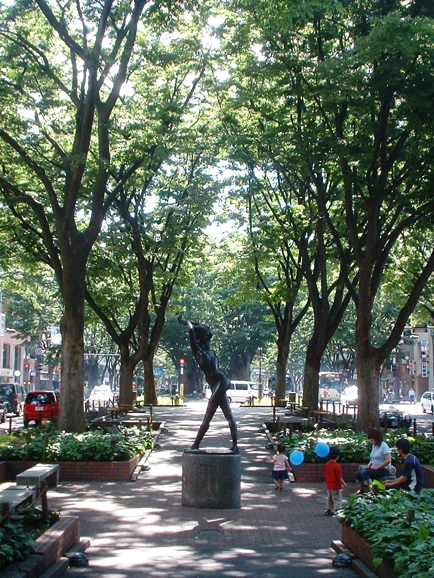 仙台・定禅寺通りの街歩き